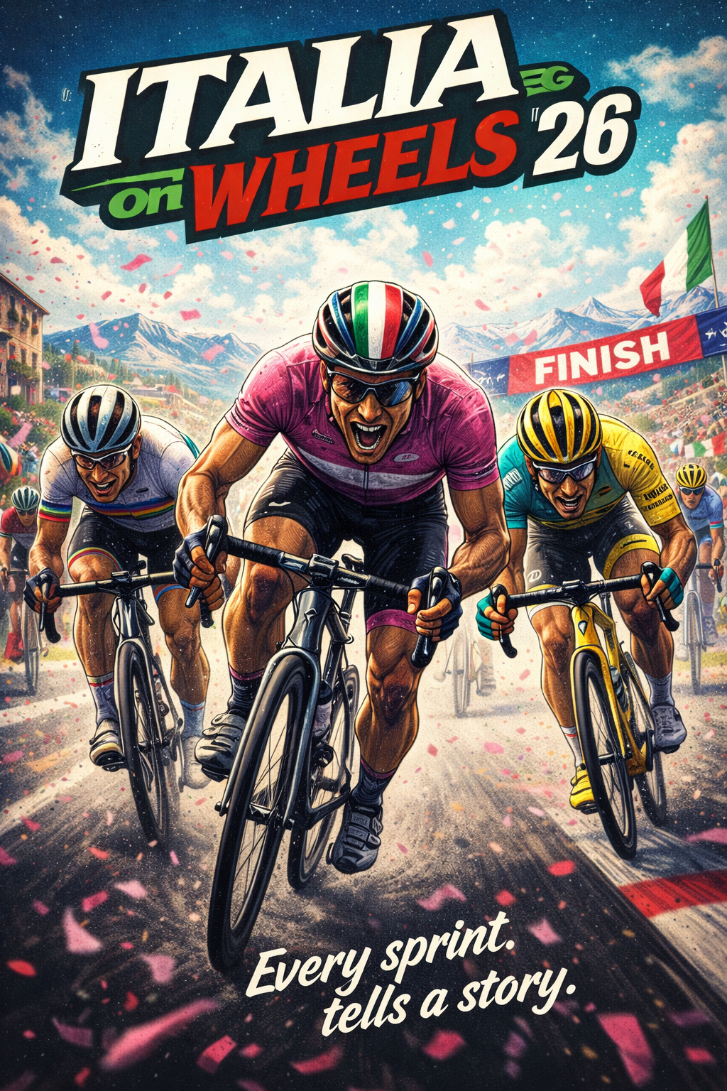 Italia on Wheels 26 — Sprint Finish